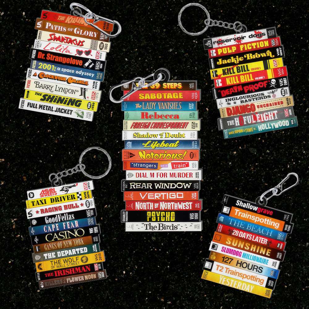 Gifts For Movie Lovers Keychain Film Directors Collection 02OHLU230125-Homacus