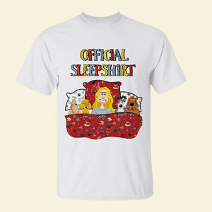 Personalized Gifts For Mom Dog Lover Shirt Official Sleepshirt 02XQMH210125PA-Homacus