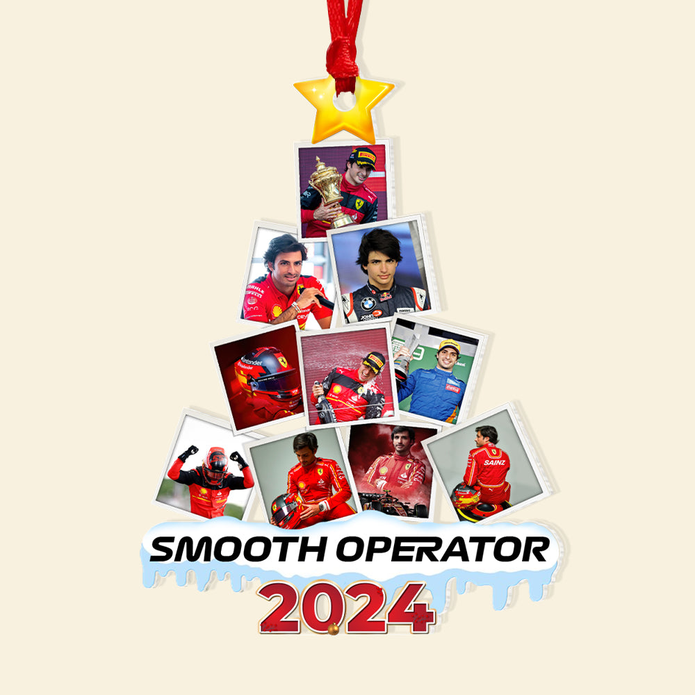 Custom Photo Gifts For Racing Fans Christmas Ornament 01hupu150824 ct141124-Homacus