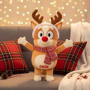 Happy Santa Christmas Pillow Personalized Gifts 06PADT101125-Homacus