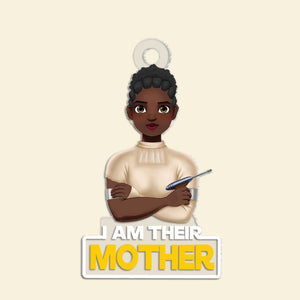 I'm Their Mother - Personalized Keychain With Charms 03natn150225hg-Homacus