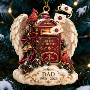 Heaven Christmas Ornament - Personalized Gifts For Christmas 04todt101026-Homacus