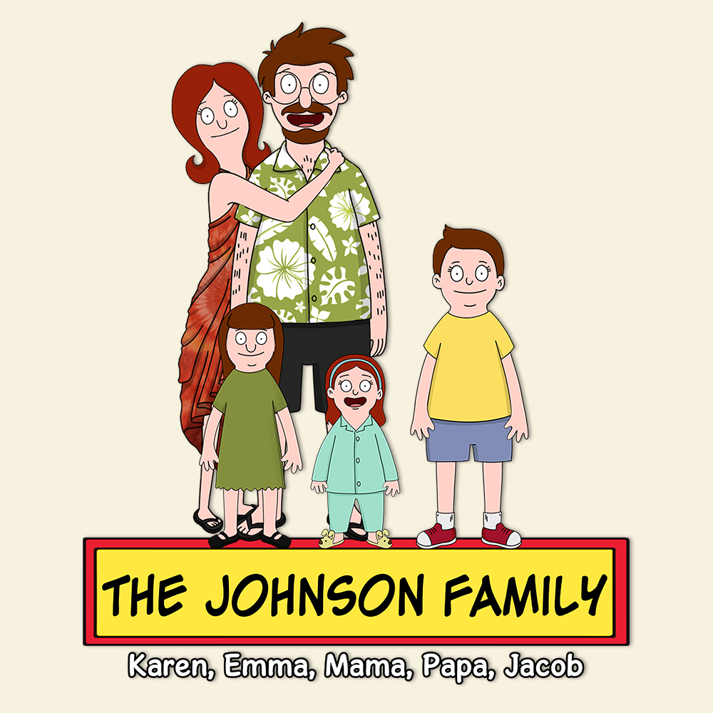 Personalized Gifts For Family Decal 01acpu130225hg-Homacus