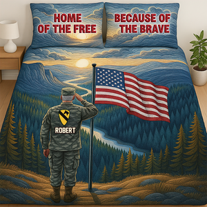 Military Quilt Bedding Set, Personalized Gifts For Veteran 01pgpu010725-Homacus