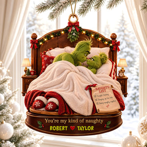 Furry Naughty Couples Acrylic Ornament - Personalized Christmas Gifts For Couples 03ttdt160926-Homacus
