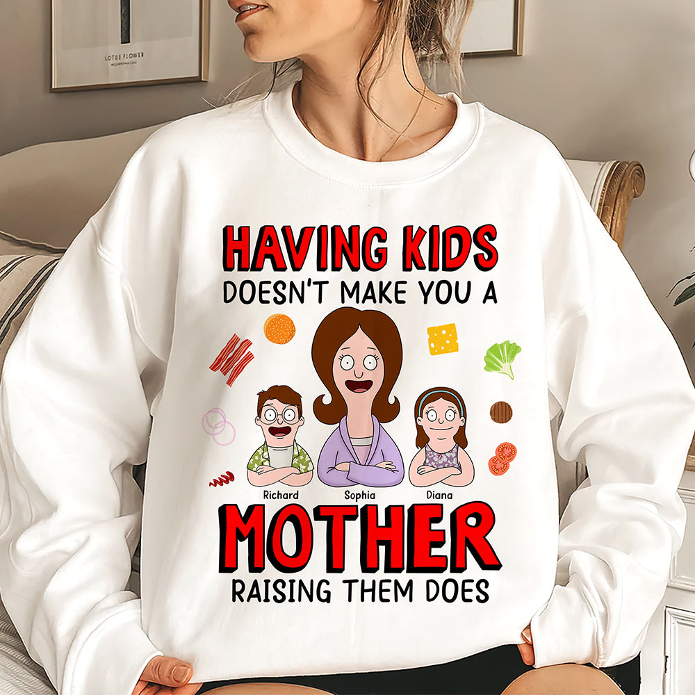 Personalized Gifts For Mom Shirt Mother Raising Them Does 03TOQN190325HG-Homacus