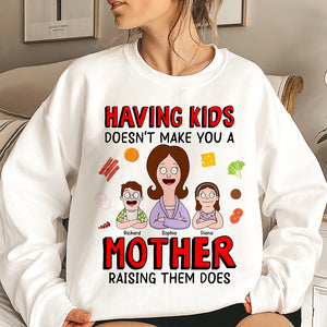 Personalized Gifts For Mom Shirt Mother Raising Them Does 03TOQN190325HG-Homacus