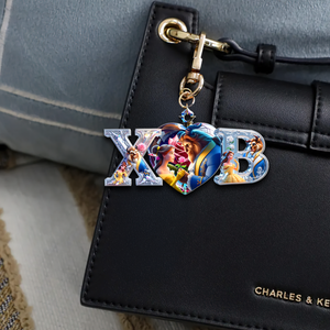 Couple Heart Keychain - Personalized Gifts For Couple 04ohpu130625-Homacus