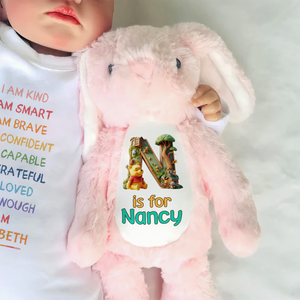Personalized Gifts For Kids Stuffed Bunny 04kapu180325-Homacus