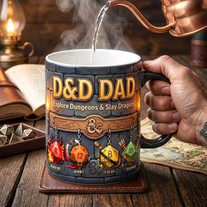 Epic Dad Magic Coffee Mug - Personalized Gifts For Dad 04NATN290426-Homacus