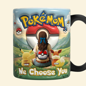 Mom We Choose You Magic Mug - Personalized Gifts For Mother 04NATN080426-Homacus
