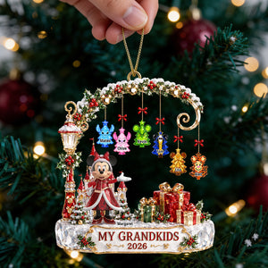 Timeless Christmas Ambience Acrylic Ornament - Personalized Christmas Gifts For Family 01ohdt040926-Homacus