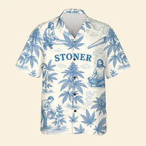 Funny Stoner Hawaiian Shirt – Personalized Gifts For Weed Lovers 03toqn120625-Homacus