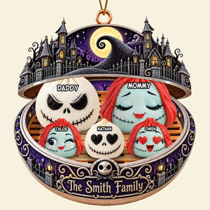 Spooky Dumpling Family Acrylic Ornament - Personalized Christmas Gifts For Family 02ohdt300926-Homacus