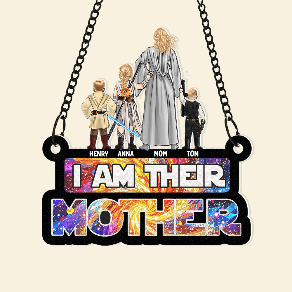 Personalized Gifts For Mom Suncatcher Ornament, Stunning Galaxy 01QHDT140225DAHHHG-Homacus