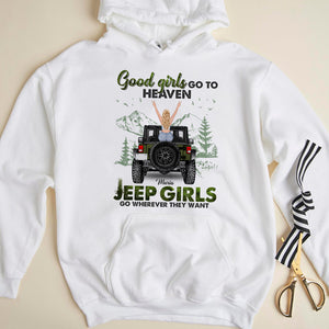 Personalized Gifts For Her Shirt Girls Go Wherever They Want-Homacus