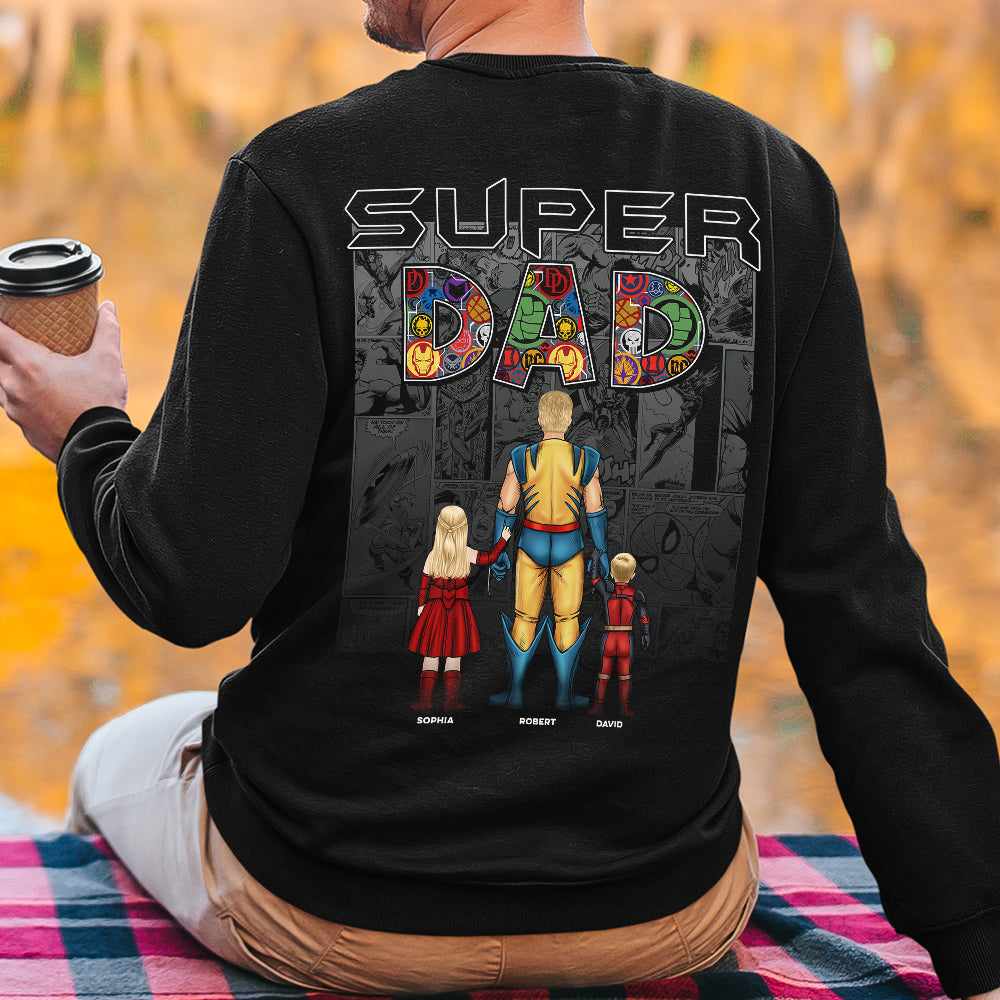 Super Dad Shirt - Personalized Gifts For Dad GRER2005-Homacus
