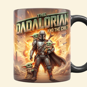 The Warrior Dad And Kids Magic Mug - Personalized Gifts For Dad 03natn150426-Homacus