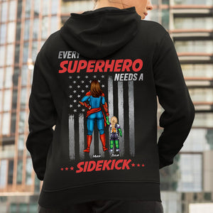 Personalized Gifts For Mom Shirt Every Superhero Needs Sidekicks 04QHHN180124PA-Homacus