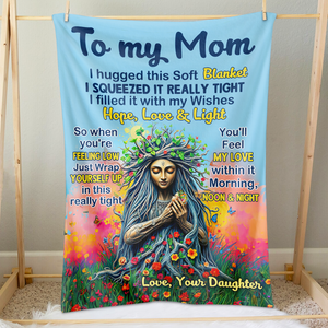 Personalized Gifts For Mom Blanket 05hupu170225 Feel My Love Within It-Homacus