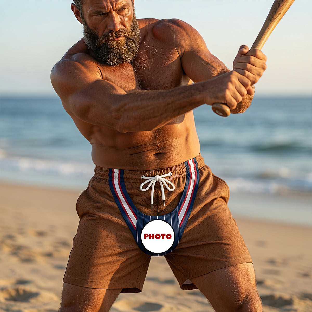 Game Day Gone Wild Beach Shorts - Personalized Gifts 01hudt160726-Homacus