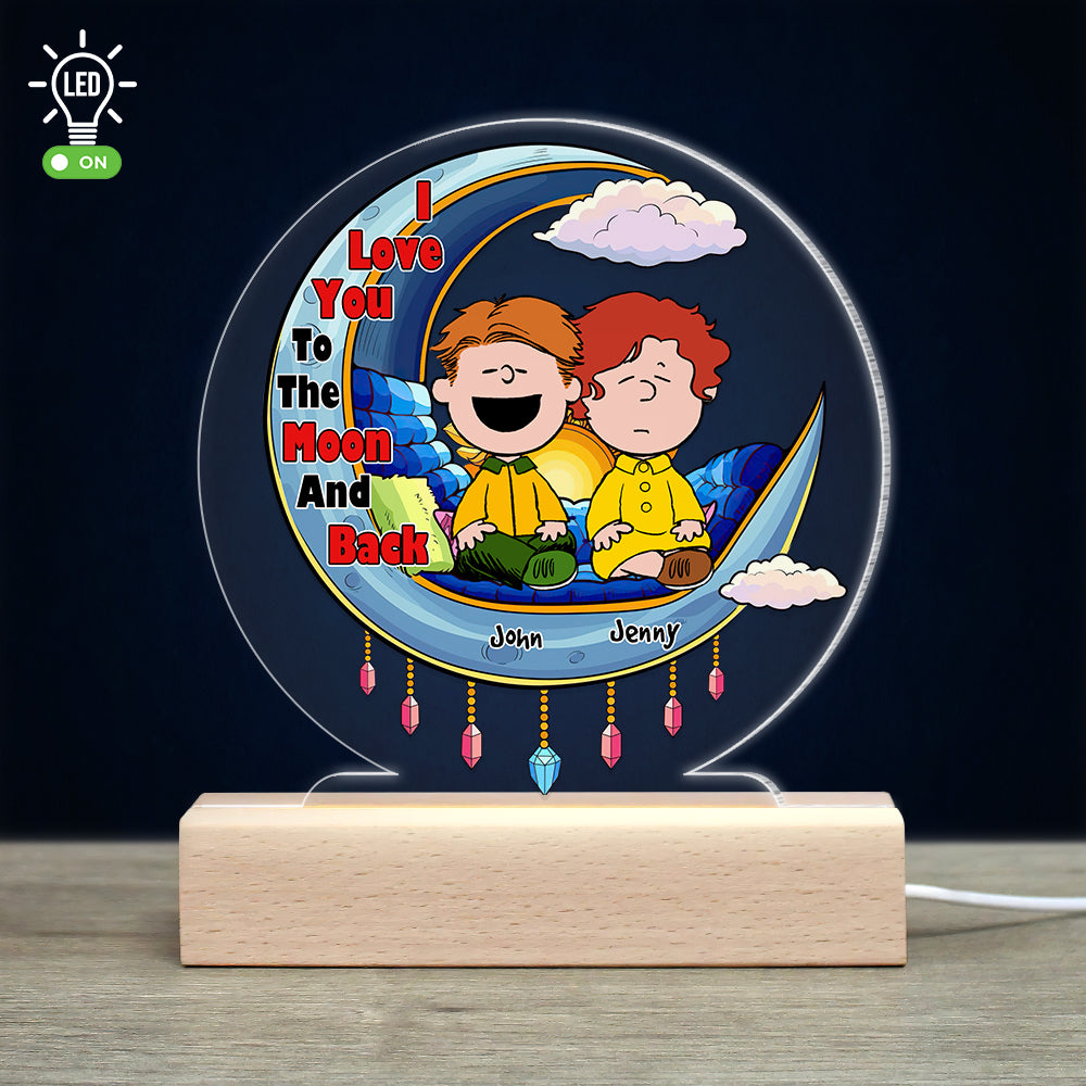 Personalized Gifts For Couple Lover LED Light 03XQDT191224HH-Homacus