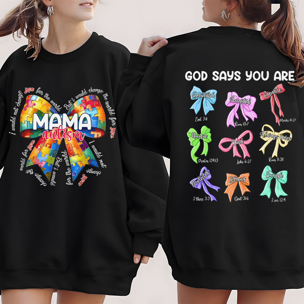 Personalized Gifts For Autism Awareness Mama Shirt 02XQMH190325-Homacus