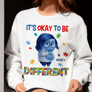 Personalized Gifts For Autism Awareness Shirt It's Okay To Be Different 05tgpu260225-Homacus