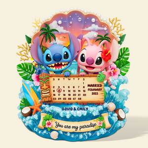 Couple Acrylic Plaque - Personalized Gifts For Couple 05topu250625-Homacus