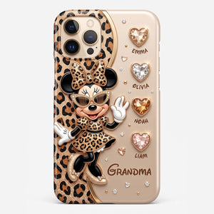 Leopard Fancy Nana Phone Case - Personalized Gifts For Grandma 03nadt040926
