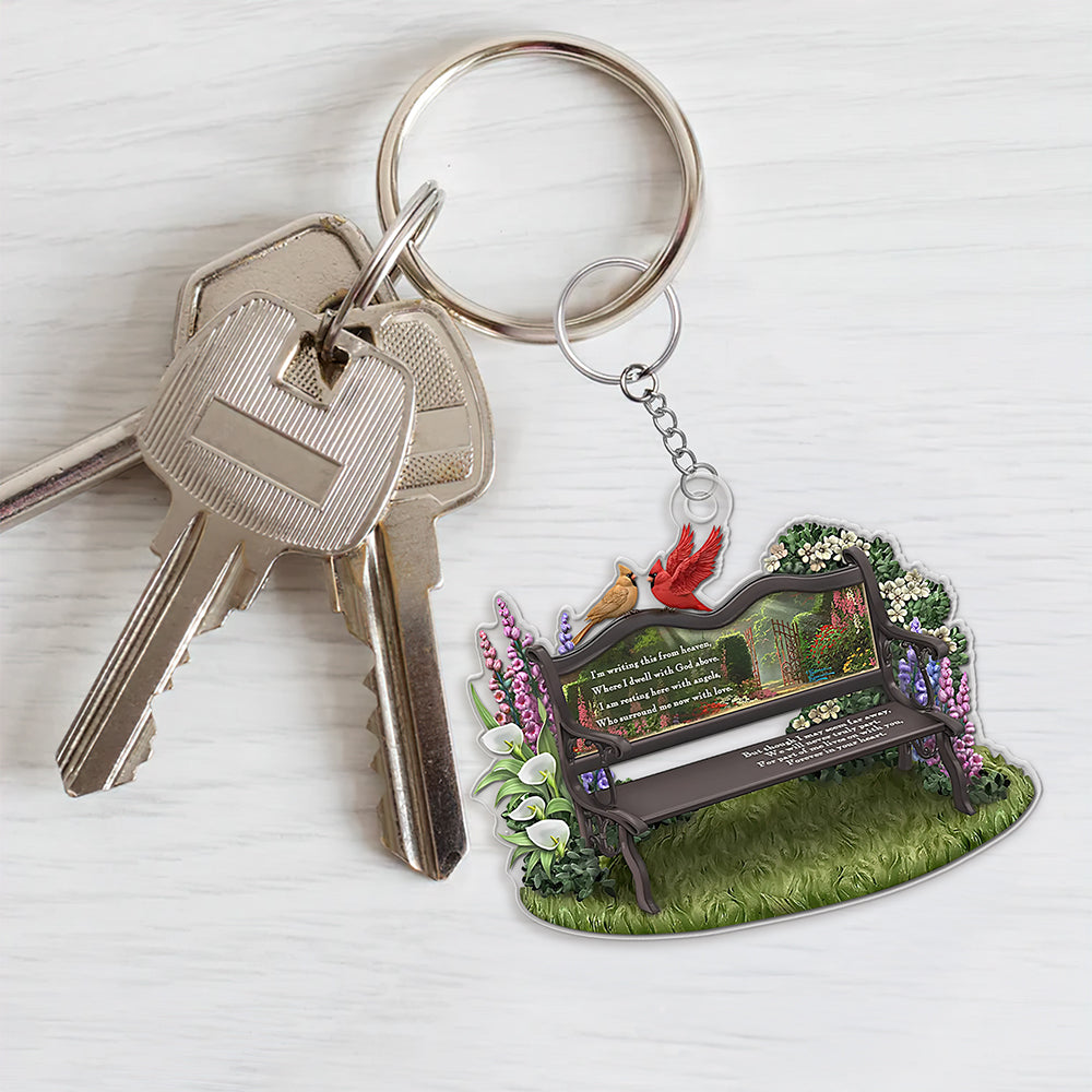 Gifts For Memorial Keychain Forever In Your Heart 05ohqn140125-Homacus