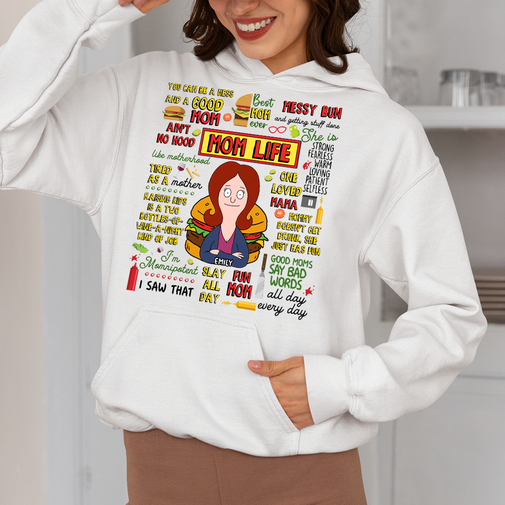 Personalized Gifts For Mom Shirt Mom Life 02hupu150225hg-Homacus