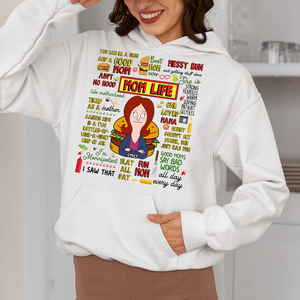 Personalized Gifts For Mom Shirt Mom Life 02hupu150225hg-Homacus