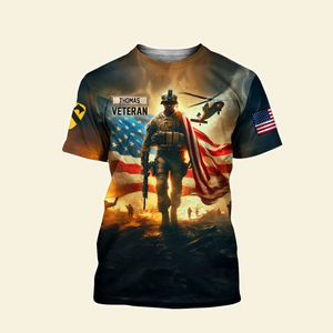 Veteran 3D Shirt - Personalized Gifts For Veteran 01hupu130625-Homacus