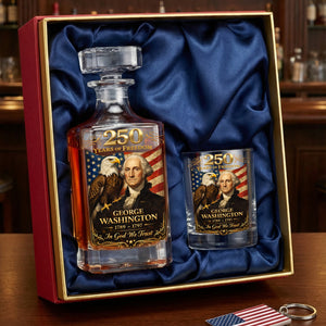 250th Anniversary Decanter Set - Personalized Gifts For Drinking Lovers 04huqn240226-Homacus