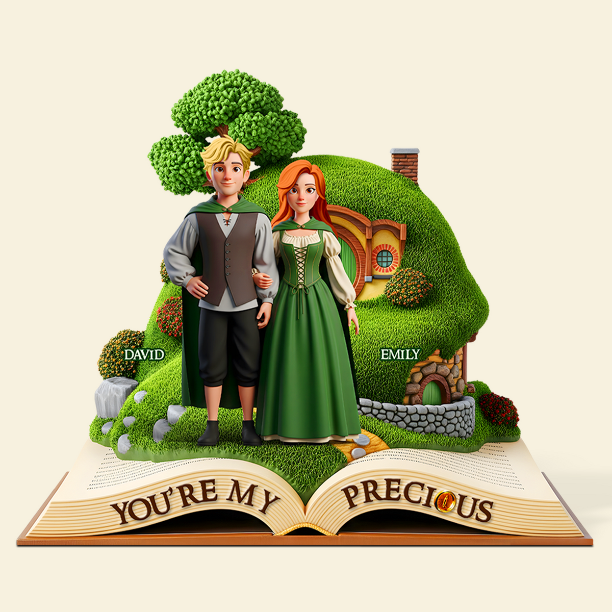 Couple Acrylic Plaque - Personalized Gifts For Couple 03NAPU250625-Homacus