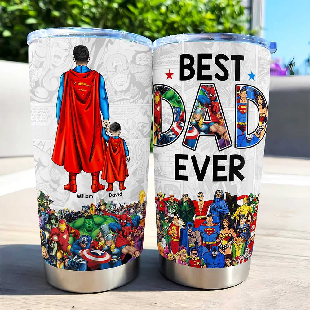 Personalized Gifts For Dad Tumbler, Best Dad Story 032qhqn200325pa-Homacus