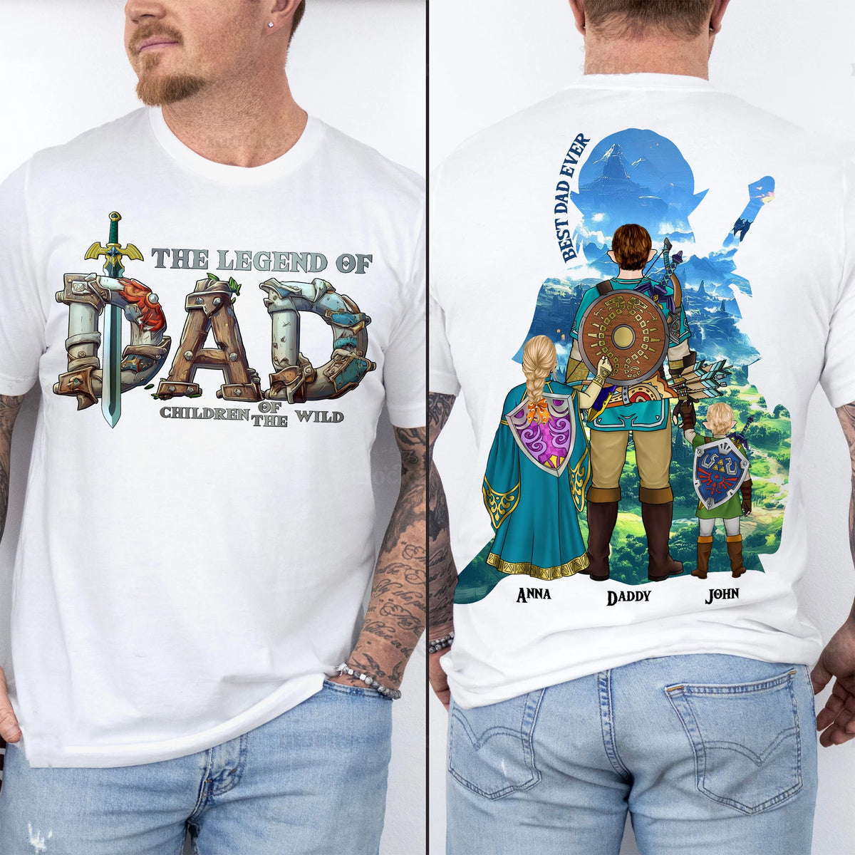 Personalized Gift For Dad Shirt, Fantasy Adventure 052qhtn120325hg-Homacus