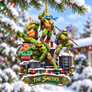 Fearless Hero Squad Ornament - Personalized Gift For Family 02TTQN081026-Homacus
