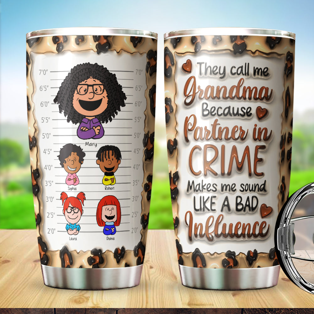 Personalized Gifts For Grandma Tumbler 01kaqn210225hh-Homacus