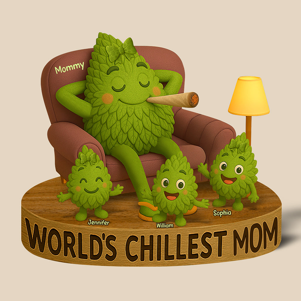 Chilling Dad - Personalized Christmas Gifts For Dad Plaque 022toqn100425-Homacus
