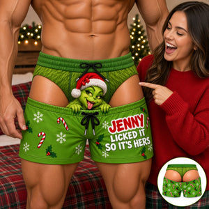 Furry Mischief Men Boxer - Personalized Christmas Gifts For Him 03ohlu131026-Homacus