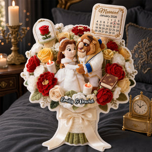 Happily Married Couple Pillow - Personalized Christmas Gifts For Newlywed Couple 05ohdh021026-Homacus