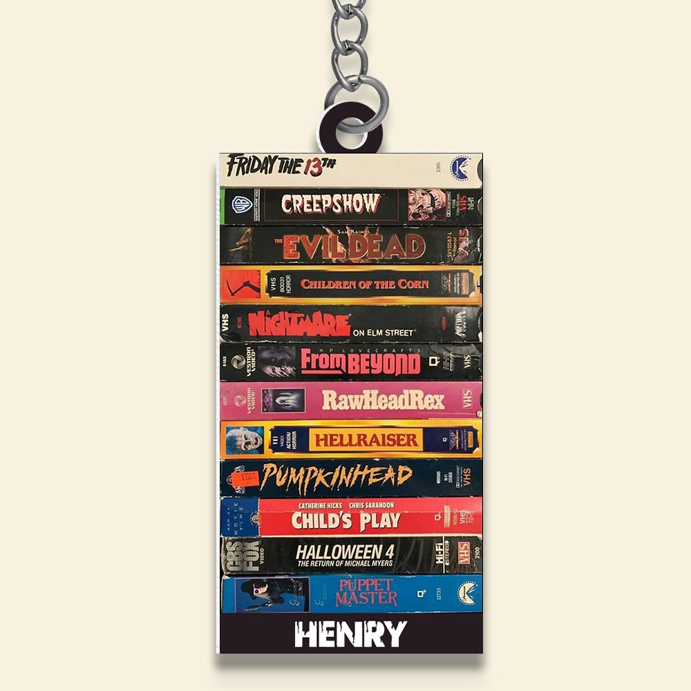 Gifts For Horror Movie Fan Keychain 03XQDT240125-Homacus