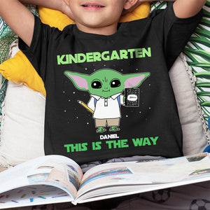 Personalized Gifts For Kids Shirt This Is The Way 02HUHN090722-Homacus