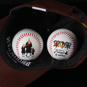Personalized Gift For Mom Baseball Mother's Day, Manange Of Mischief 012HULU060425TM-Homacus