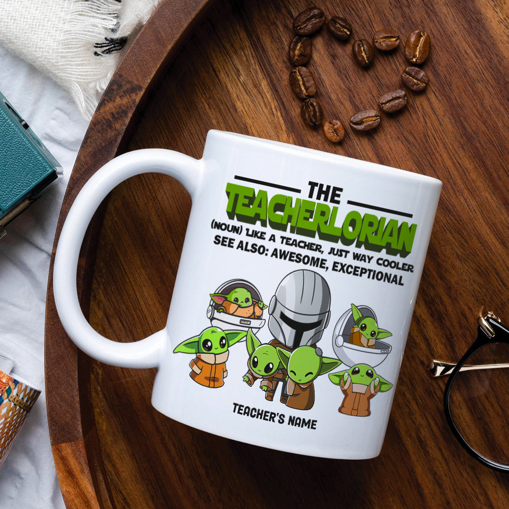 Personalized Gifts For Teacher Coffee Mug The Force Is Strong 06qhtn280722-Homacus