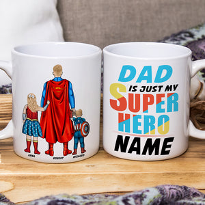 Personalized Gifts For Dad Coffee Mug Dad Is The Best 031TOQN240325PA-Homacus