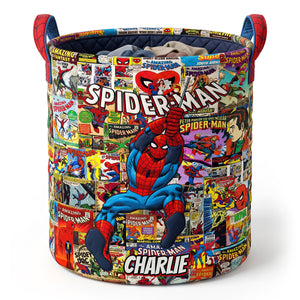 Action Hero Laundry Basket - Personalized Gift For Kids 06NADT290726