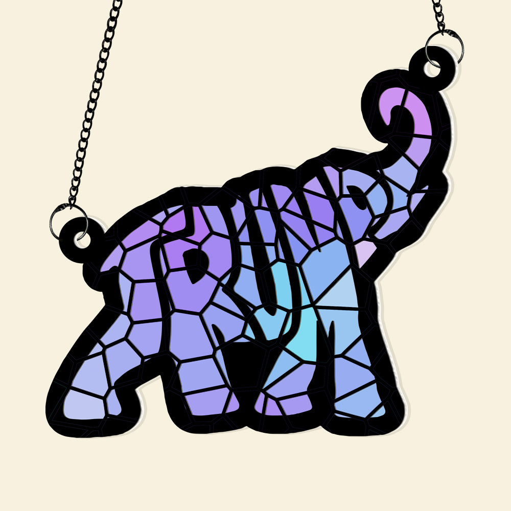Personalized Gifts For Family Suncatcher Ornament 02ACDT180724-Homacus